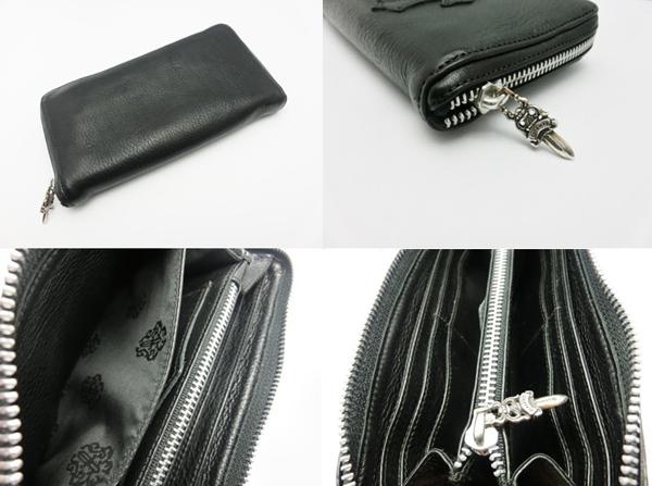 クロムハーツ コピー/ベビーバンクローバー/ 小銭入れ分離/BLK Chromehearts 6072162